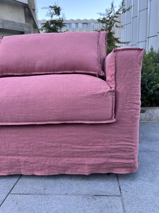 SOFÁ TURÍN | LINO ISABEL TERRACOTA