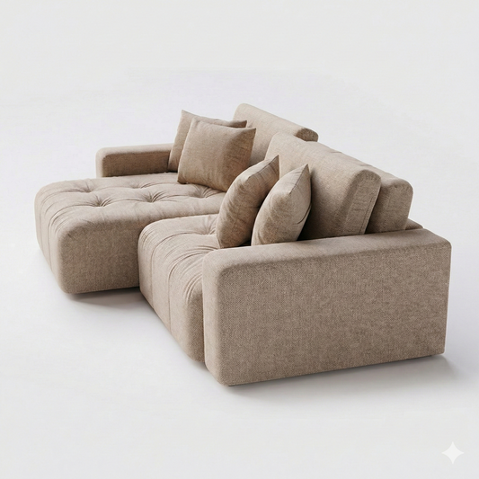 Sofá Cama Duomo | VELVET DRESDE FABRICS