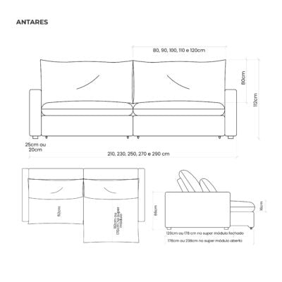Sofá Antares