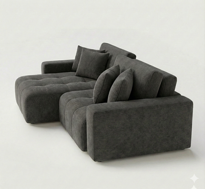 Sofá Cama Duomo Cotelé | Extensible – SofaChile