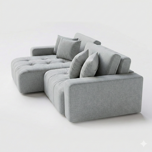 Sofá Cama Duomo | VELVET DRESDE FABRICS