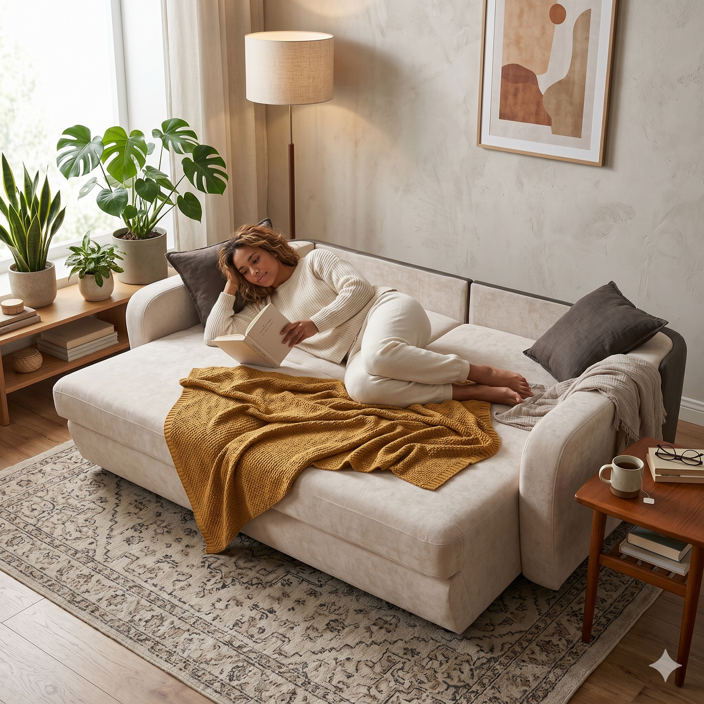 Sofá Cama Toscana Extensible Stock