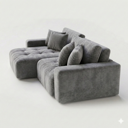 Sofá Cama Duomo Cotelé | Extensible – SofaChile