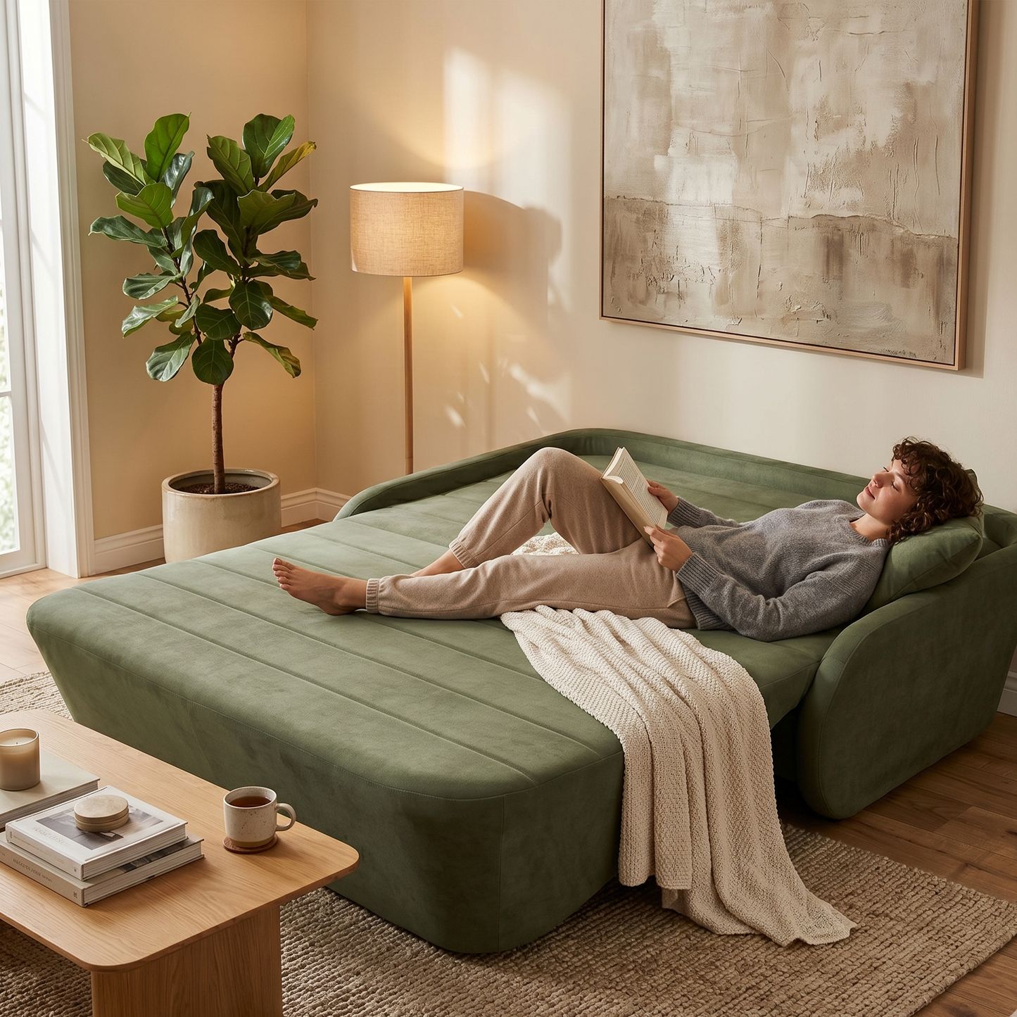 Sofá Cama Multy Stock | Convertible 160 y 190 cm